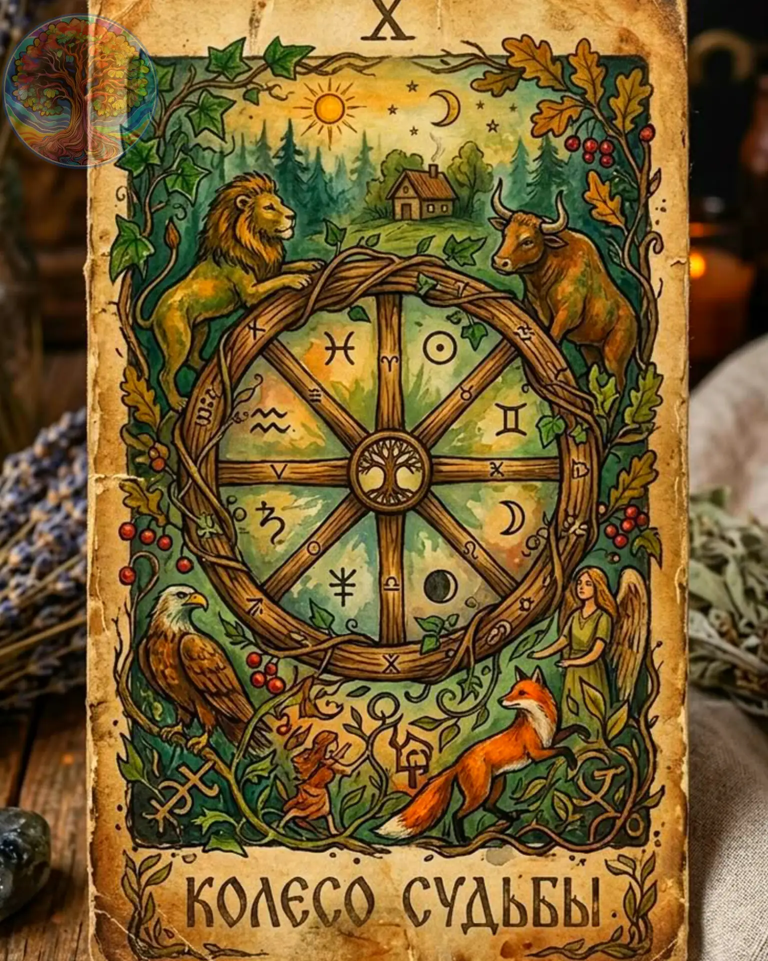 🎡 Карта дня — Колесо Фортуны

Сегодня не стоит цепляться за жёсткие планы и пытаться контролировать