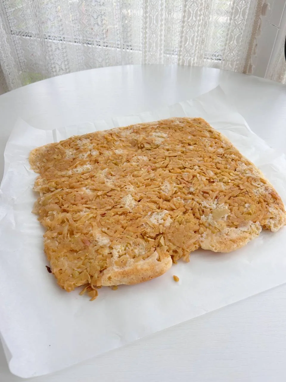 Доброе утро, мои хорошие ❤️  Яблочный рулет «молочное яблочко» Выход ~ 820 гр КБЖУ на 100 гр: 172/4,