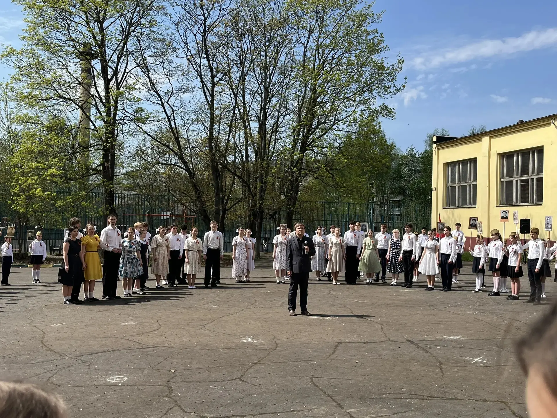 В нашем Образовательный центре состоялось ежегодное торжественное мероприятие, посвящённое Дню Побед