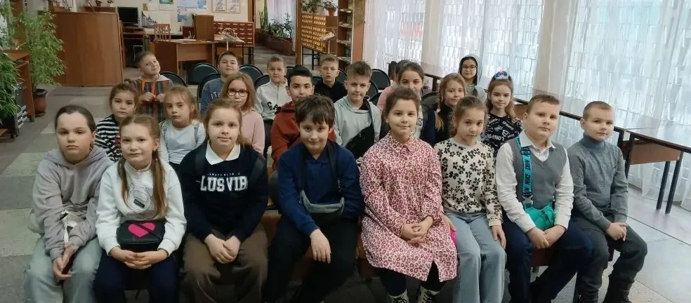 💫Сегодня, 04.03.2026 г., ученики 2 «А» класса посетили библиотеку им. Шолохова. Мероприятие «По след