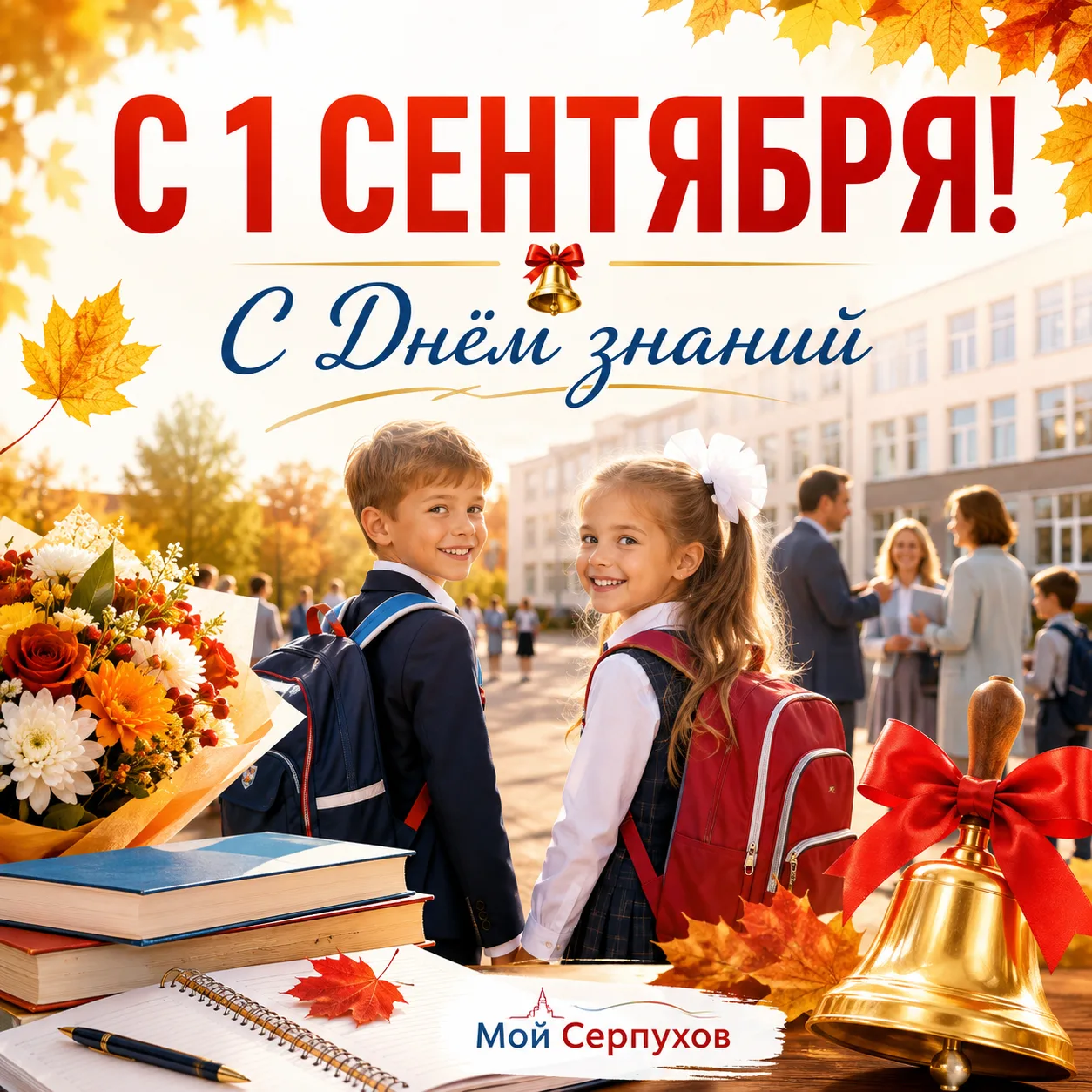 🎓 С 1 сентября, Серпухов!