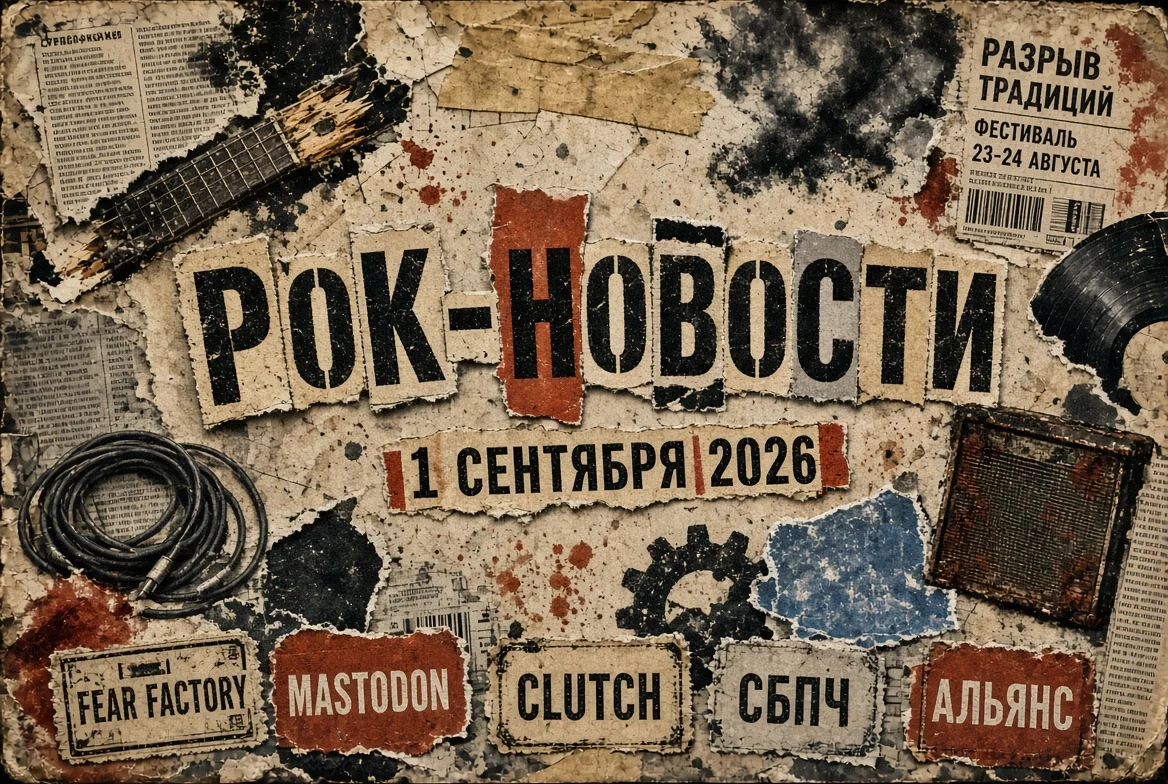 Выпуск рок-новостей · 1 сентября 2026