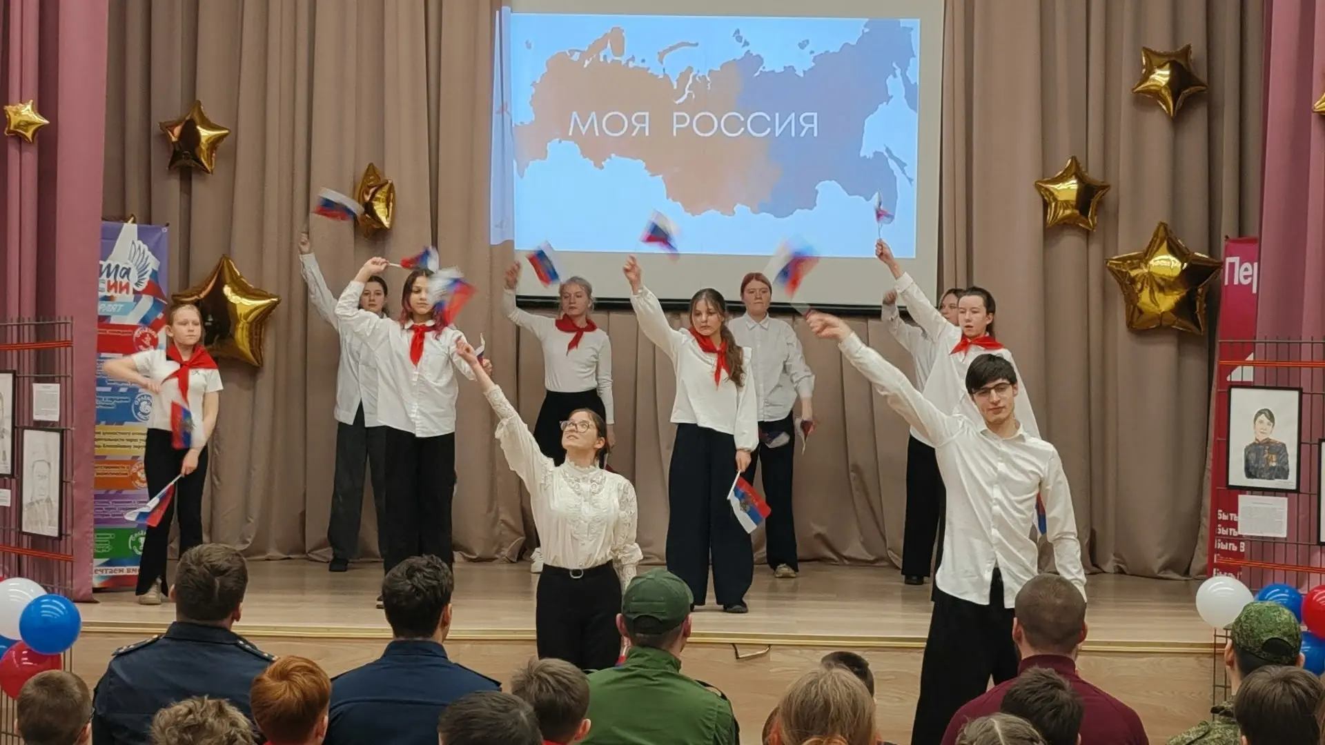 «Портрет Героя СВО»: память, уважение, благодарность  В школе прошло открытие выставки «Портрет Геро