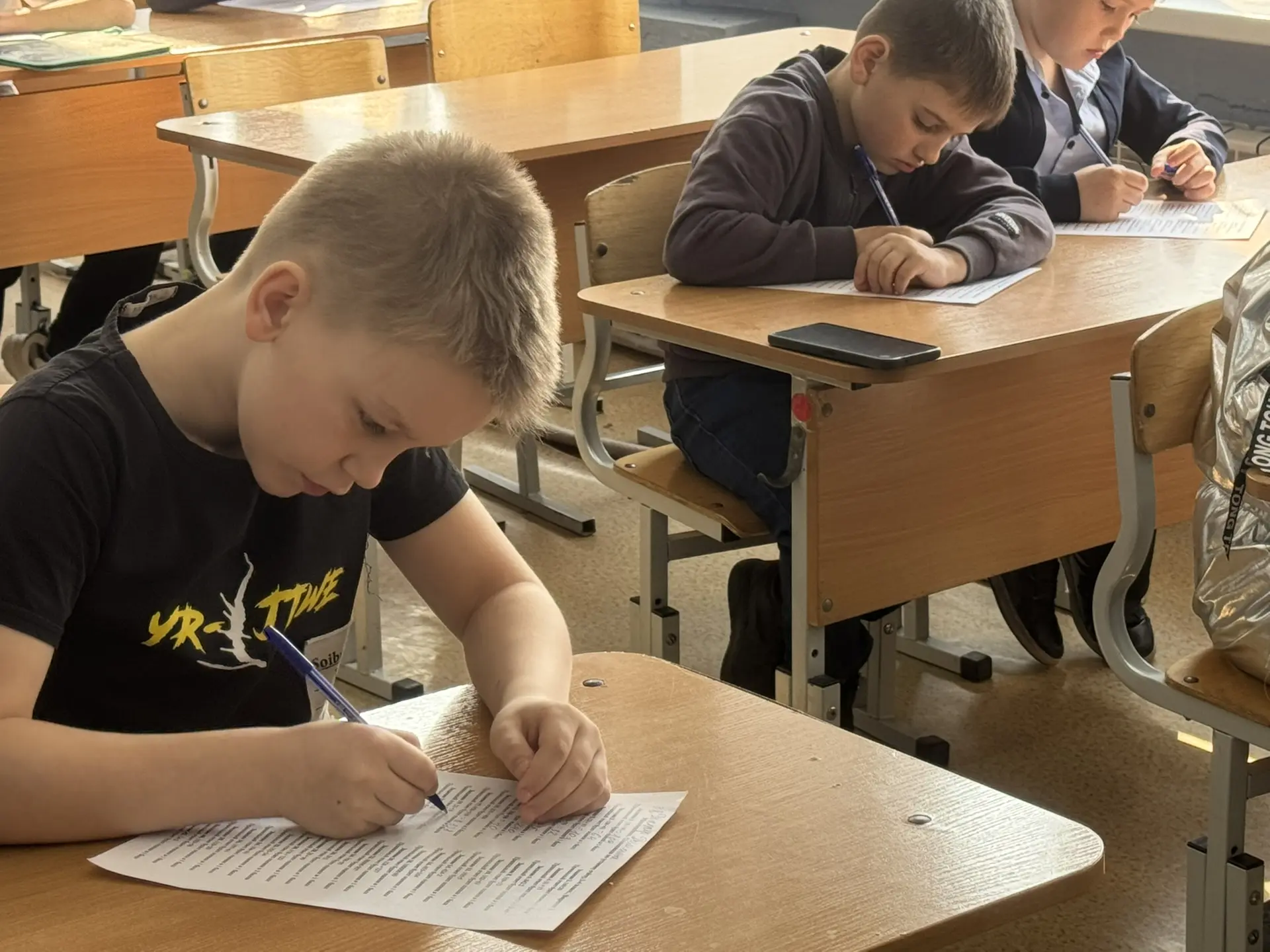 🧠03.04.2026 Блиц25.ру!  🧮Сегодня в МБОУ «СОШ №22 имени И.И.Гребенникова» с.Кневичи прошел «Блиц25.ру