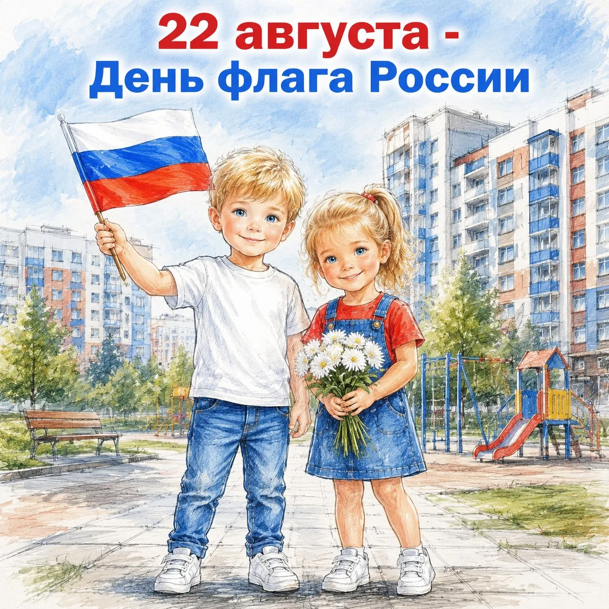 🇷🇺 Поздравляем с Днём Государственного флага России!