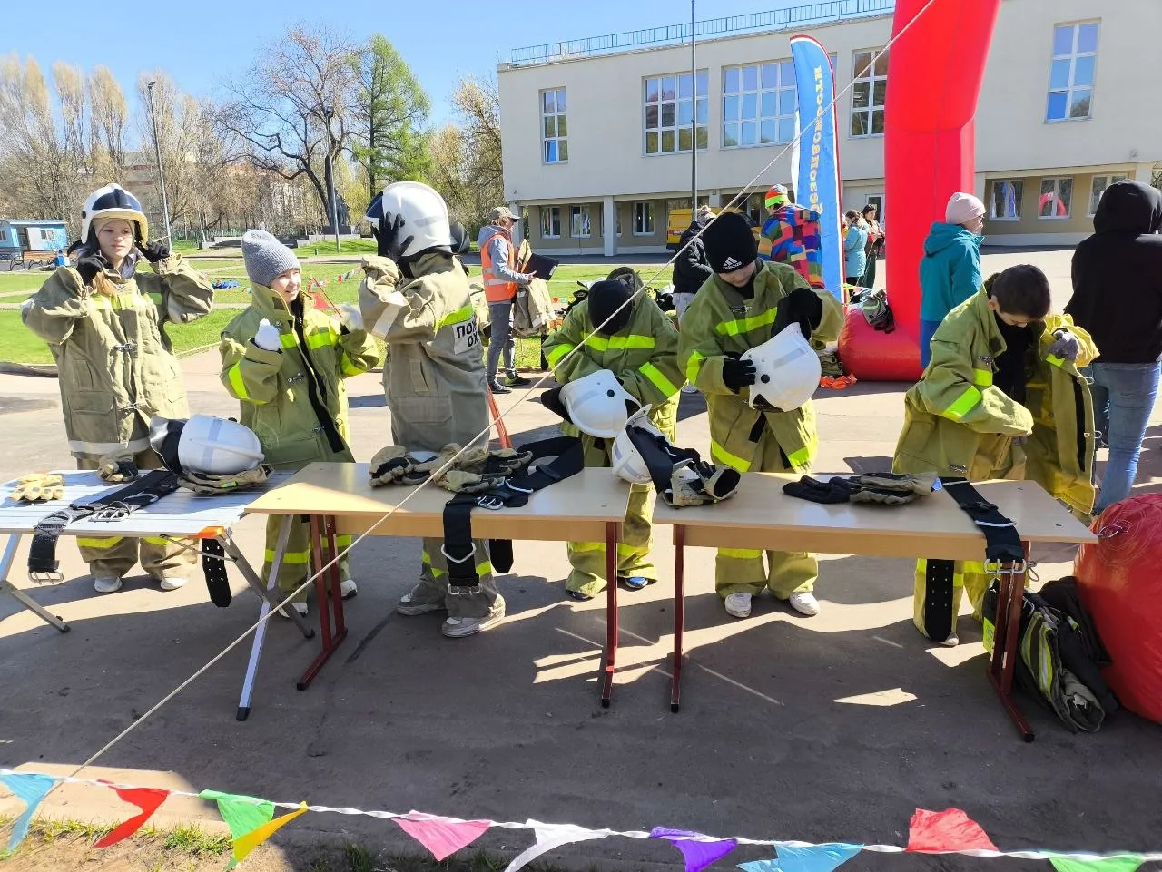 ✅25 апреля ученики нашей школы, в составе туристического клуба "АРГО" принял участие в межрайонных с