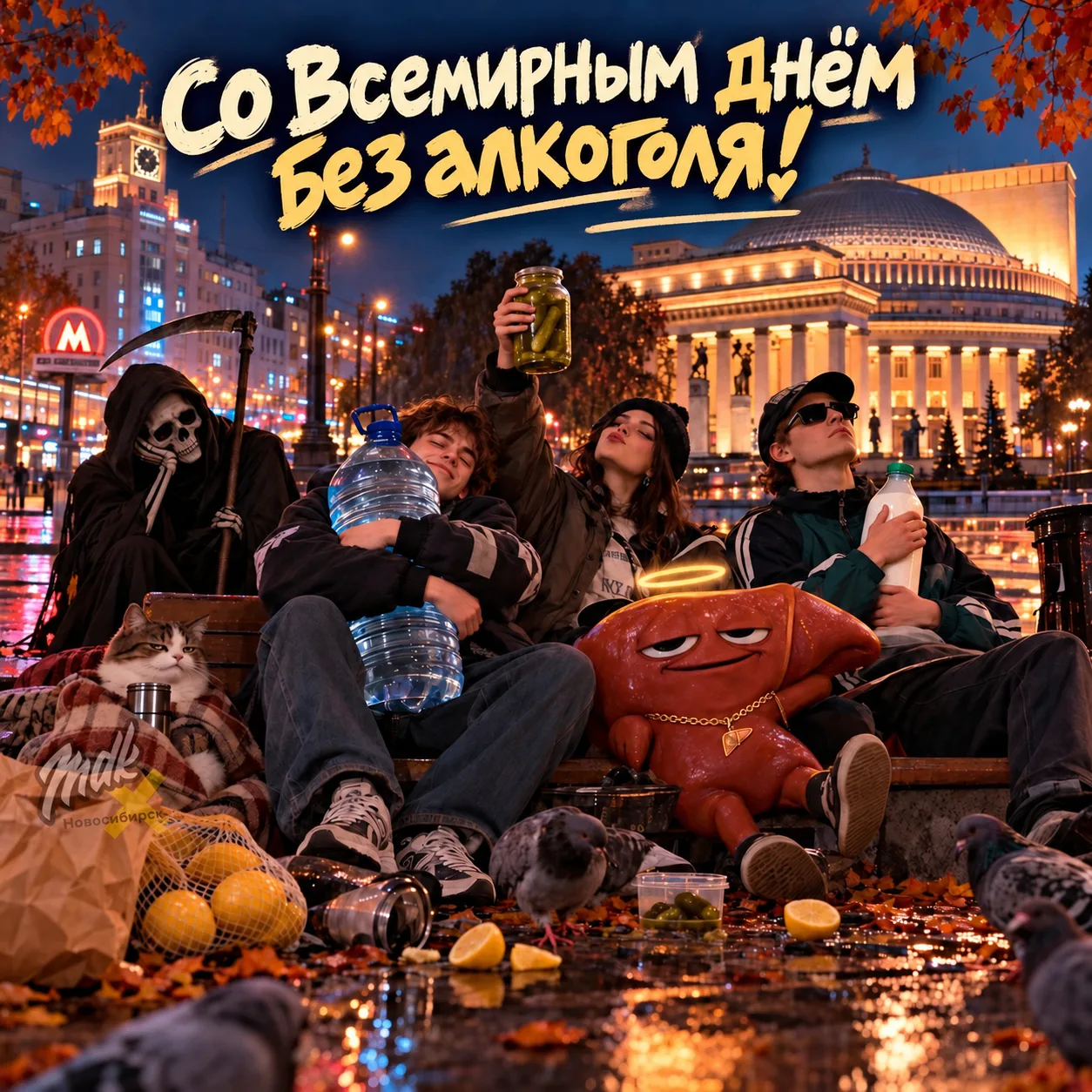 На сегодня выпадает Всемирный день без алкоголя