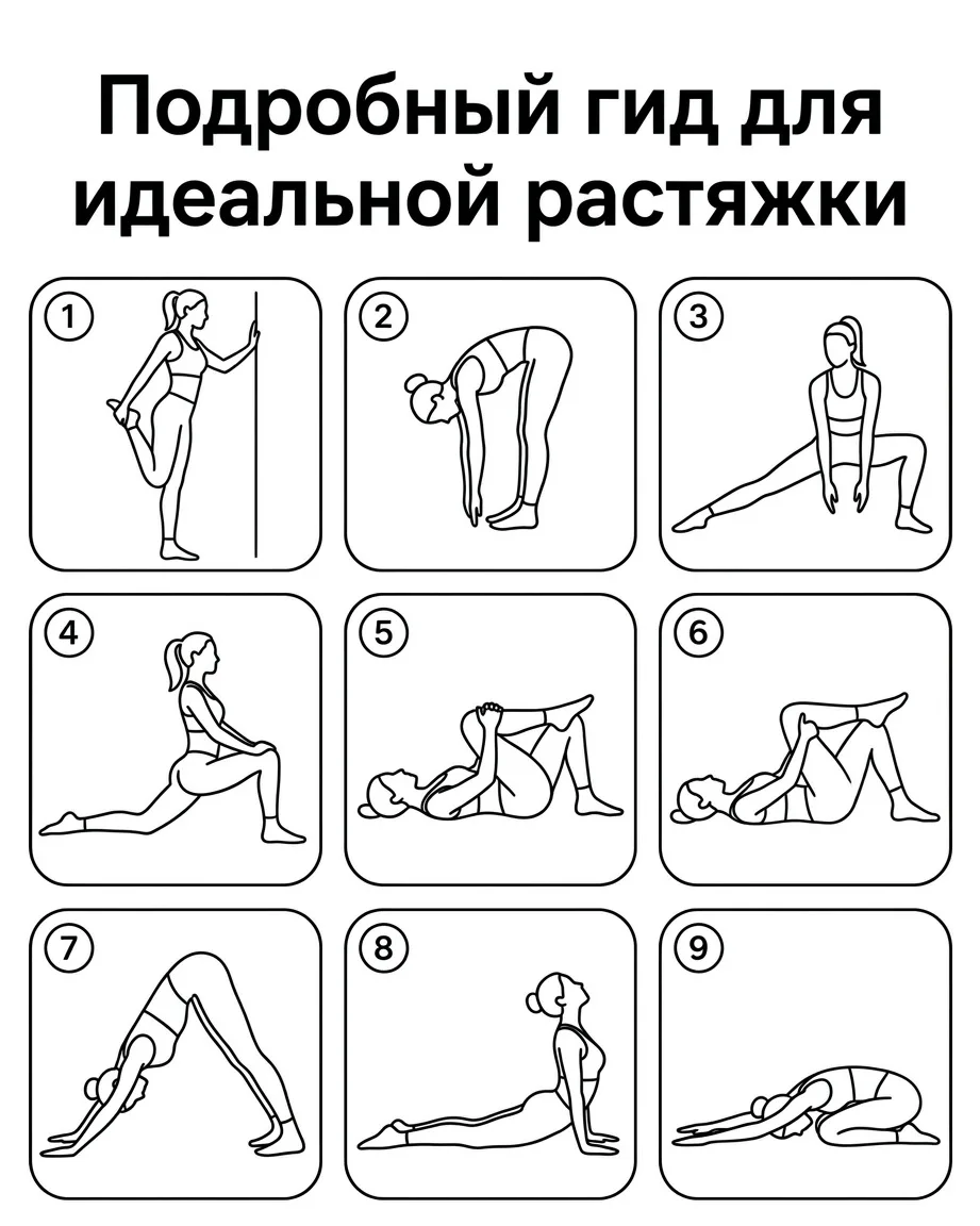🧘‍♀️ 10 минут, которые изменят твоё тело: растяжка, о которой молчат фитнес-блогеры 🔥✨

Представь: