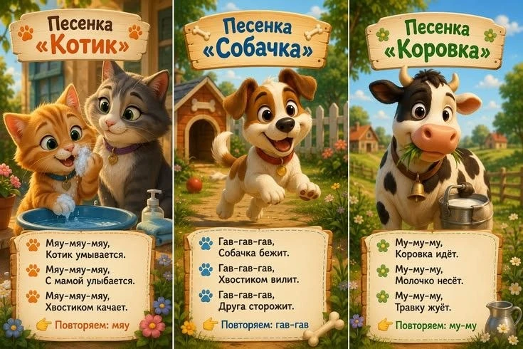 Логопесенки