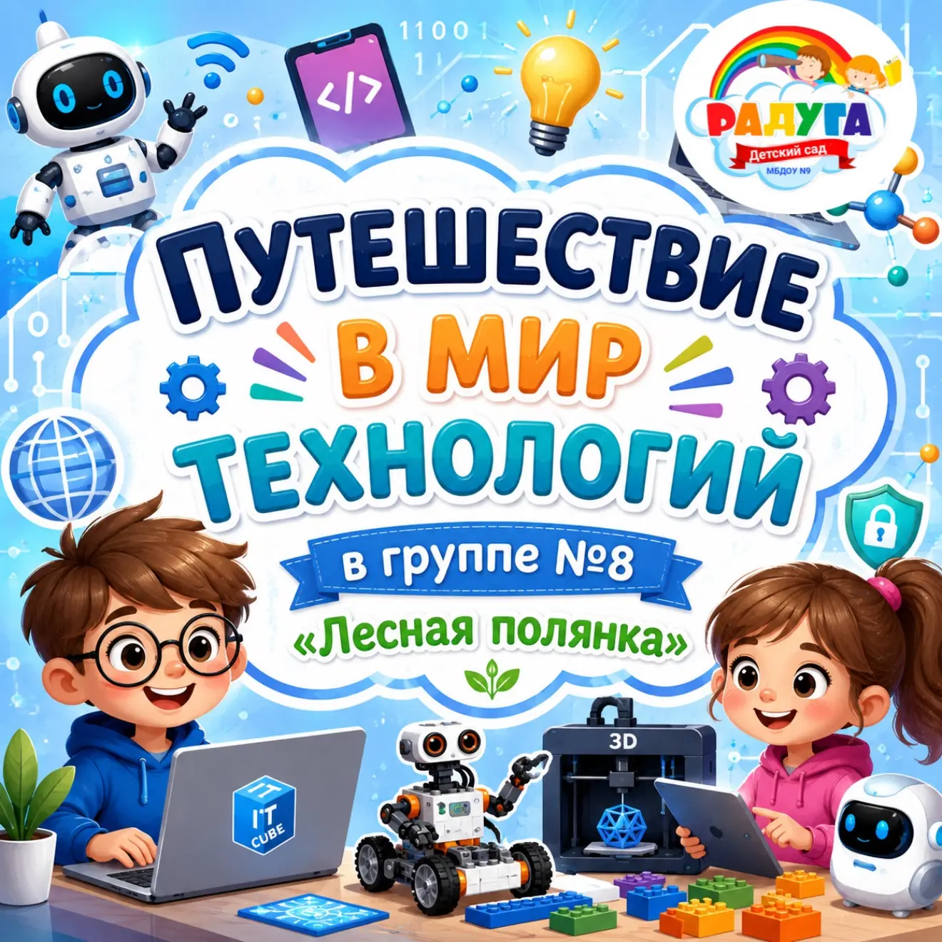 💻🤖 Путешествие в мир технологий 🚀✨