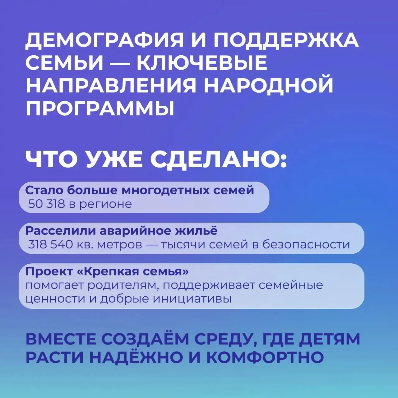Чтобы семья крепче: какие выплаты и льготы действуют на Южном Урале?

Друзья, мамы и папы! 👨‍👩‍👧‍