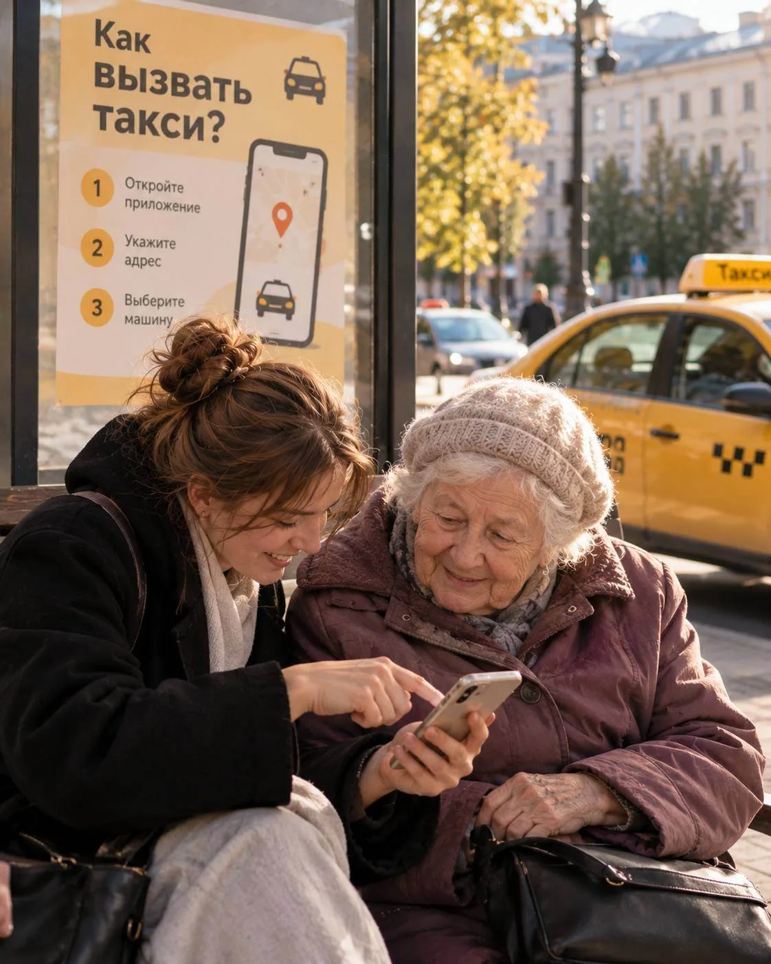 🚕 Петербург — помочь бабушке вызвать такси теперь можно буквально за один вечер