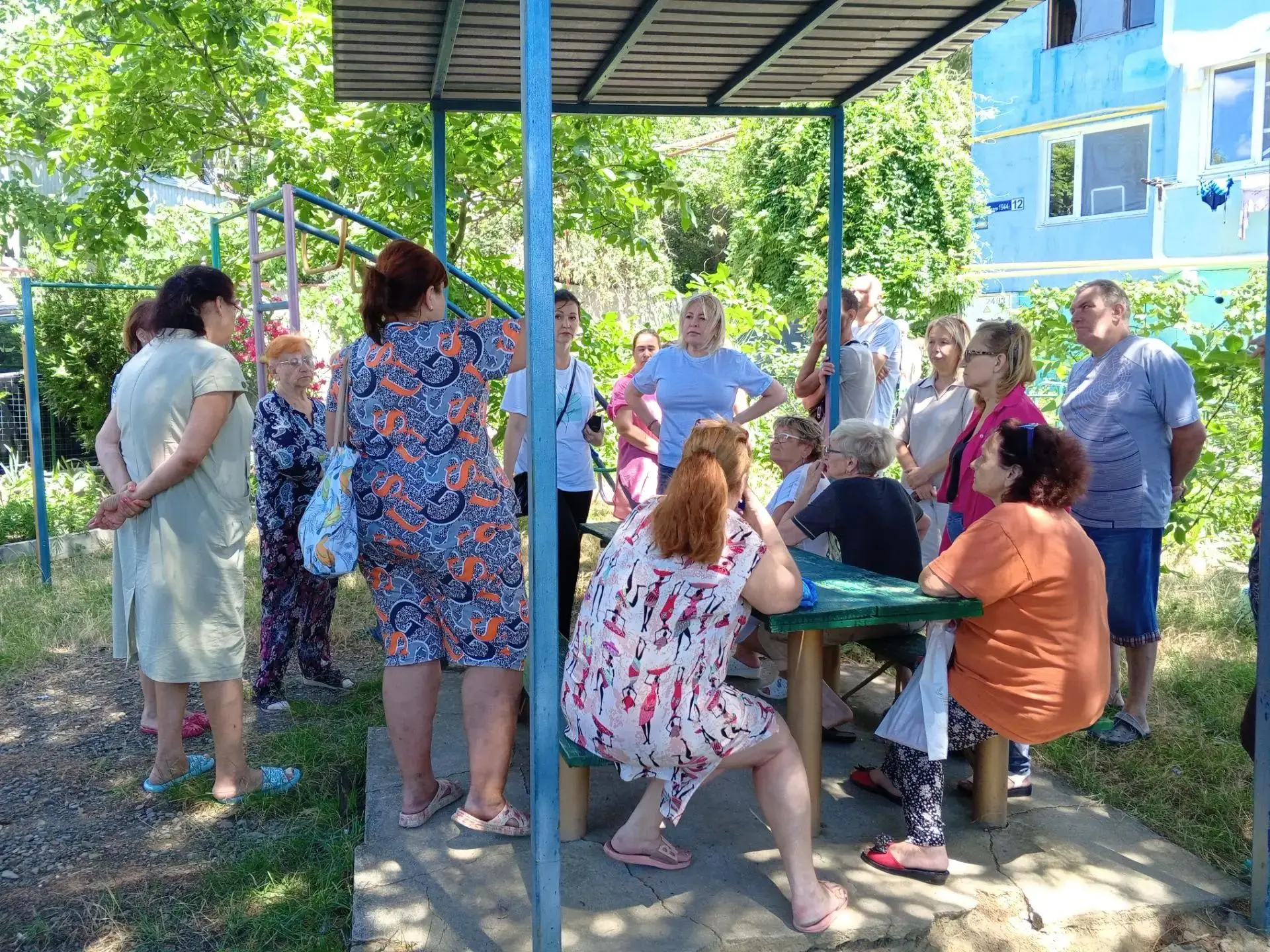 🏃‍♀️ Продолжаю объезд Большой Ялты, которая в эти дни проходит непростые испытания. Общаюсь с людьм