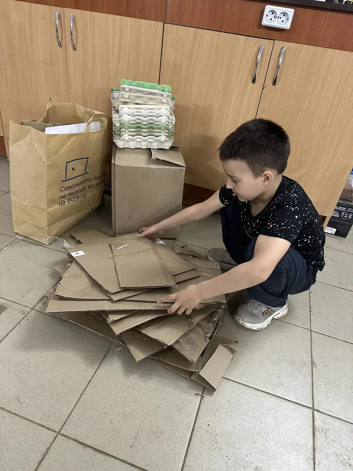 В рамках тематической недели «Мы за раздельный сбор» республиканского конкурса #ЭКОВЕСНА2026 наши об