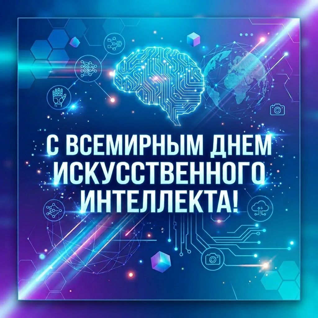 🤖 Сегодня — Всемирный день искусственного интеллекта

Дата, которая напоминает: технологии, еще нед