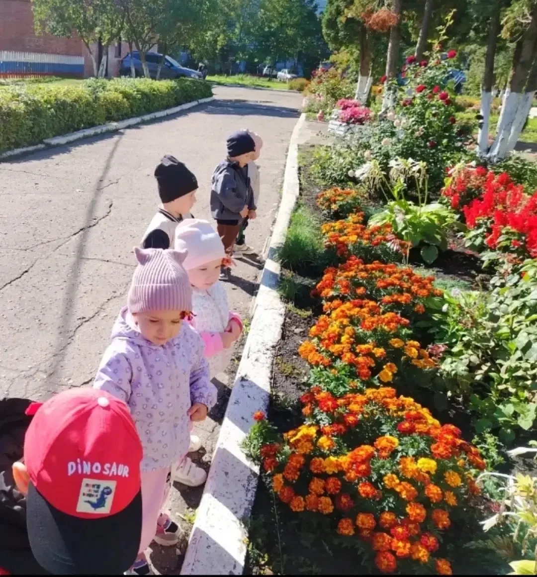 🍂 Весело и полезно: наши прогулки в яслях!