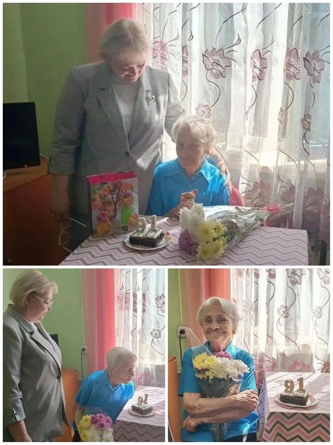 ✨Мои года – мое богатство!  🎉🏡С таким жизнеутверждающим девизом встретила свой 91-й День рождения Ва