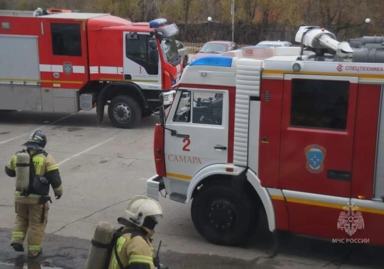 В Самаре на пожаре пострадала 17-летняя девушка