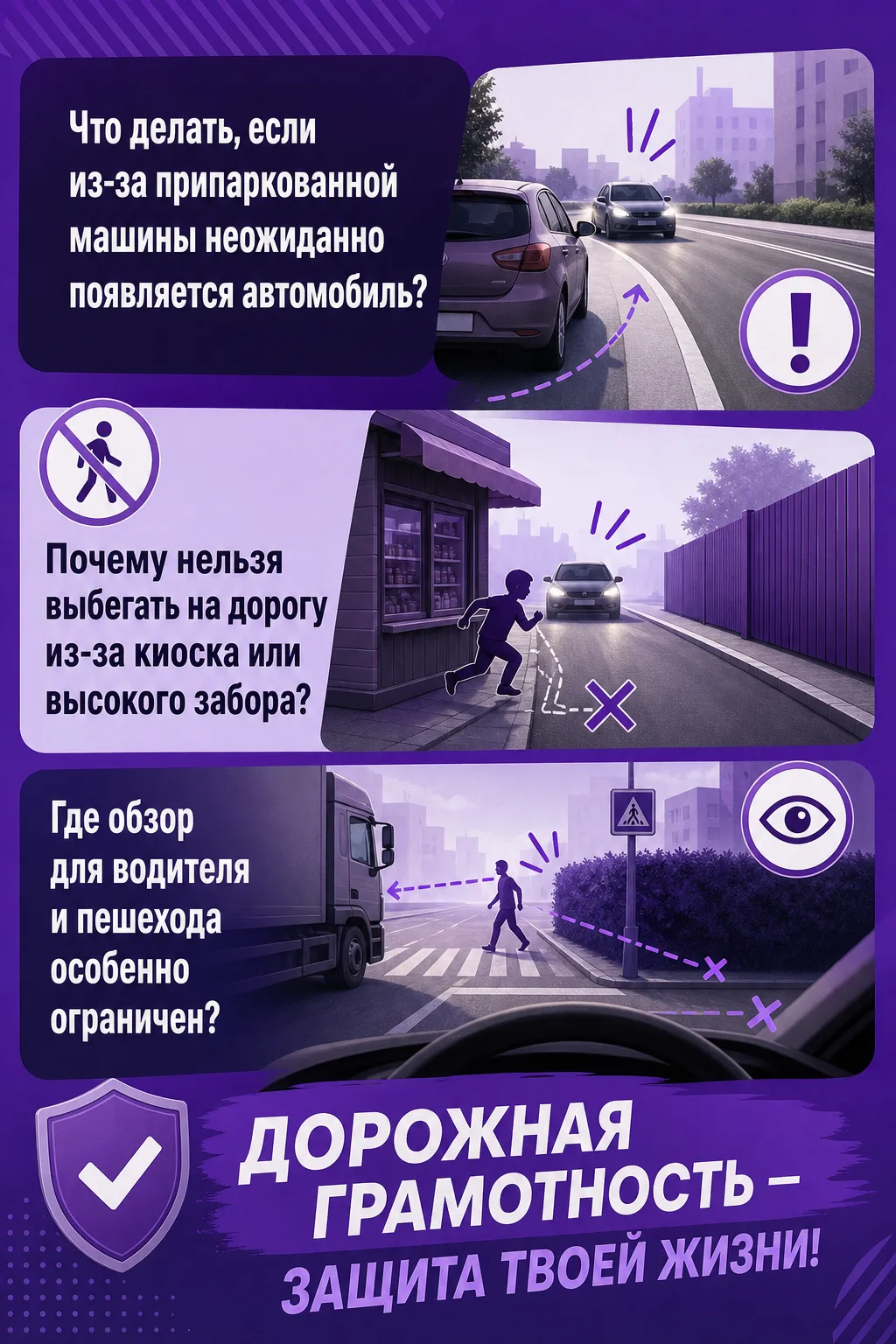🚦 Неделя дорожной грамотности: учимся замечать больше, чем просто знаки!