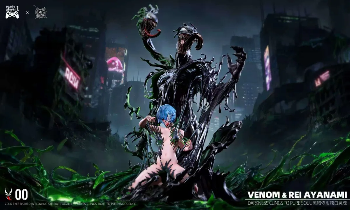 Статуя Venom, Ayanami Rei - Evangelion, Marvel от Ready Player 1 Studio, Dark Star Studio