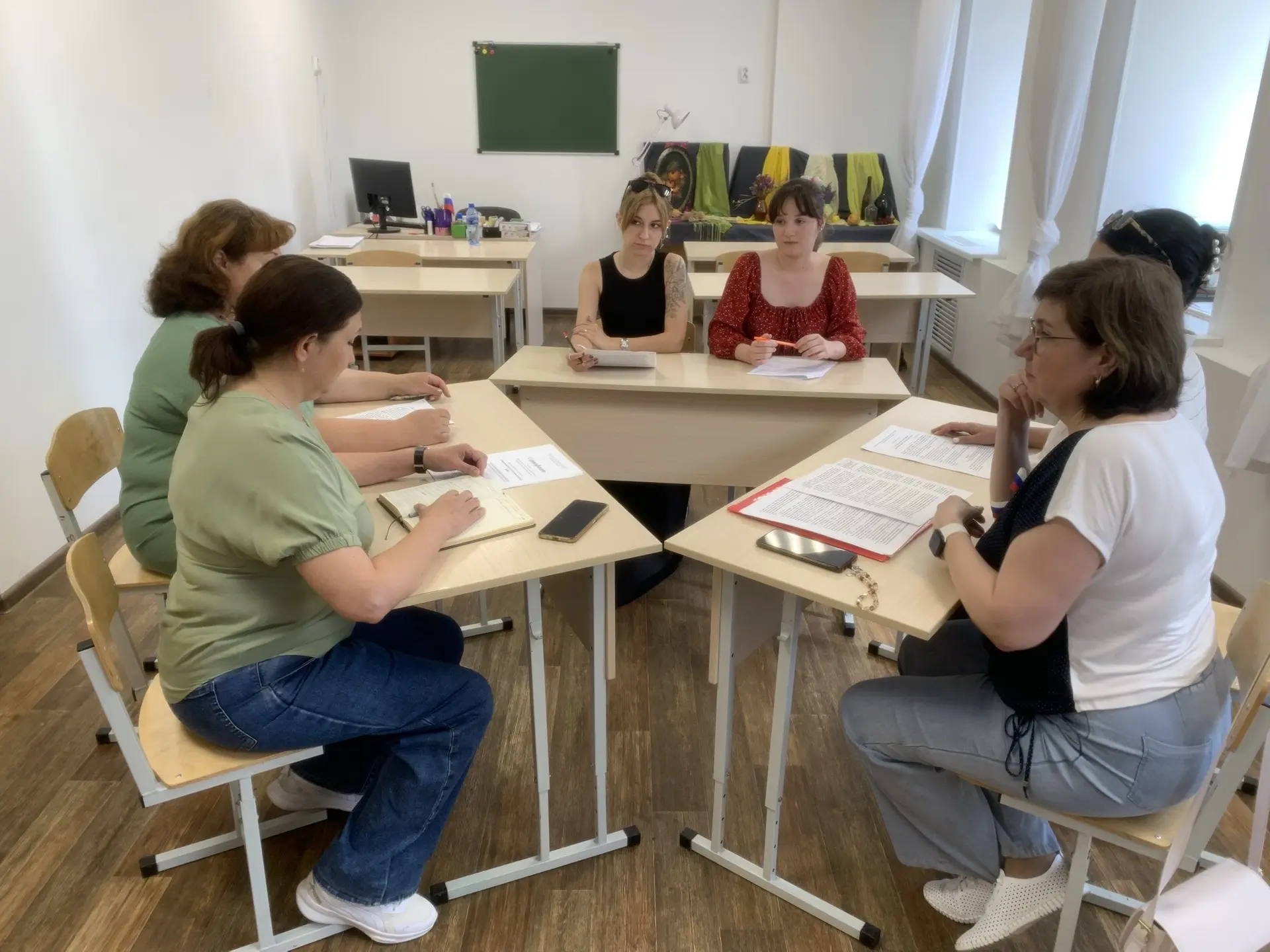 💫 Сегодня в нашей  школе искусств состоялось заседание Круглого стола на тему «Современный подход к