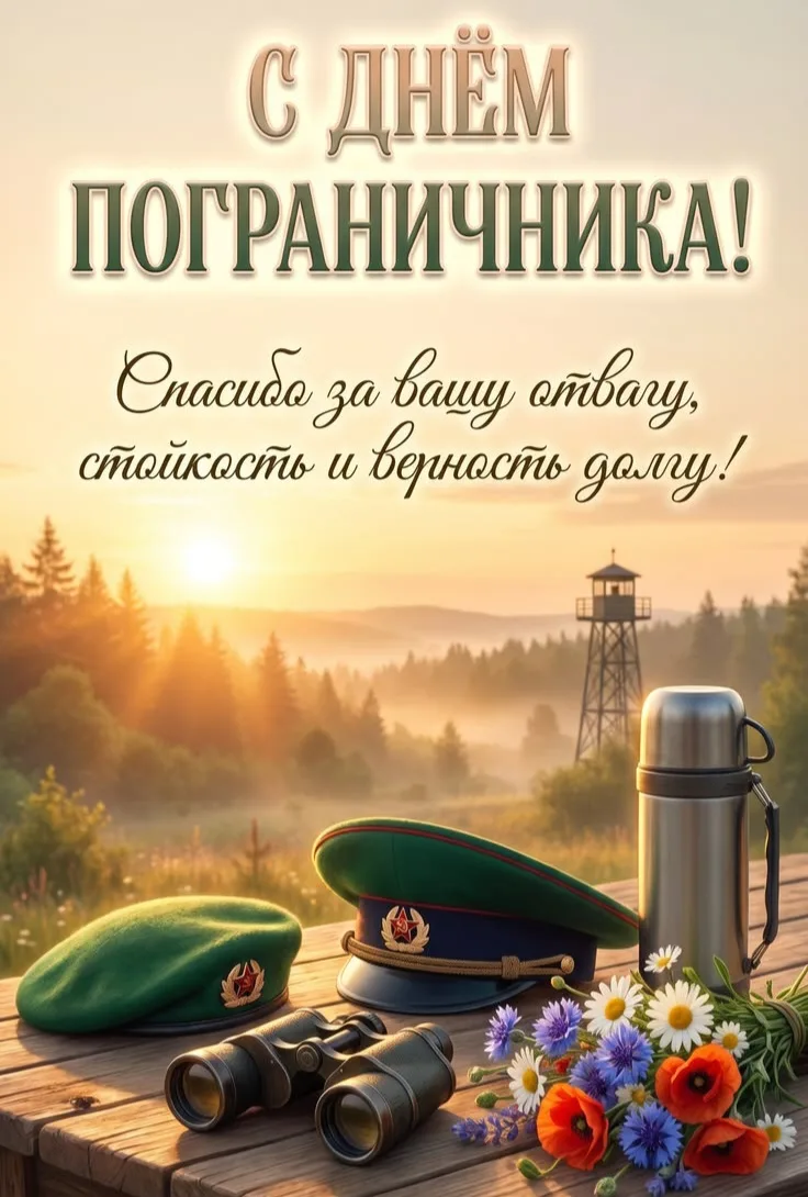 🇷🇺 Дорогие пограничники и ветераны пограничной службы! Поздравляю вас с Днём погранич...