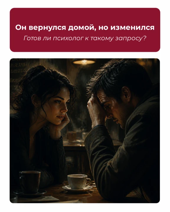 Он вернулся домой. Как психологу работать с последствиями боевого опыта?