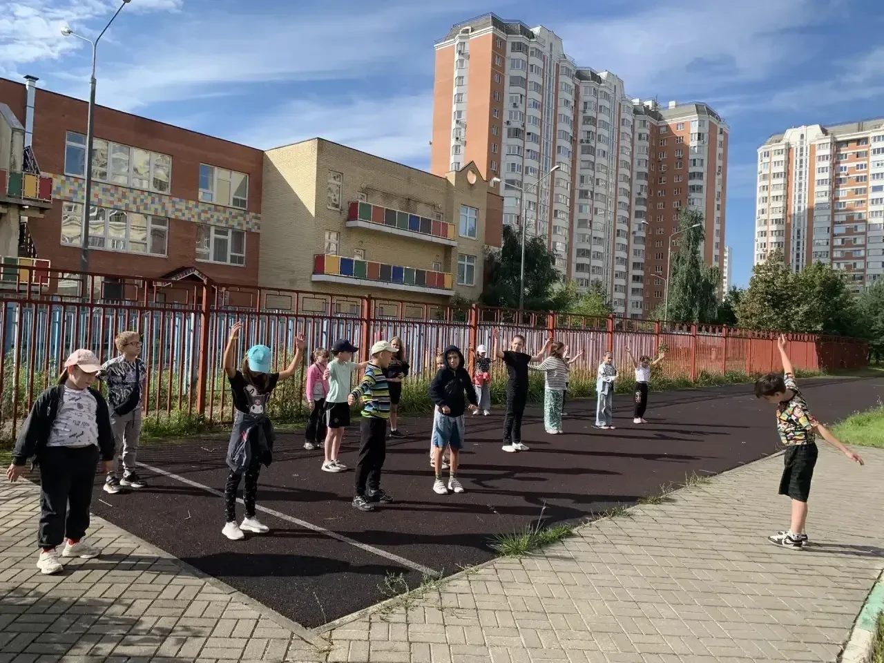 Шестнадцатый день в нашем школьном лагере