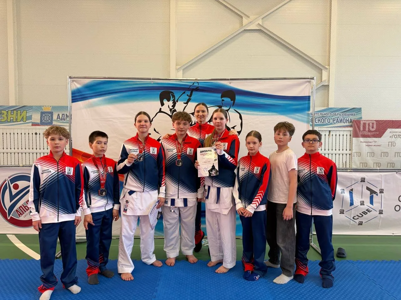 🥋В просторном СК «Юбилейный» прошло открытое первенство города Ялуторовска по каратэ «...