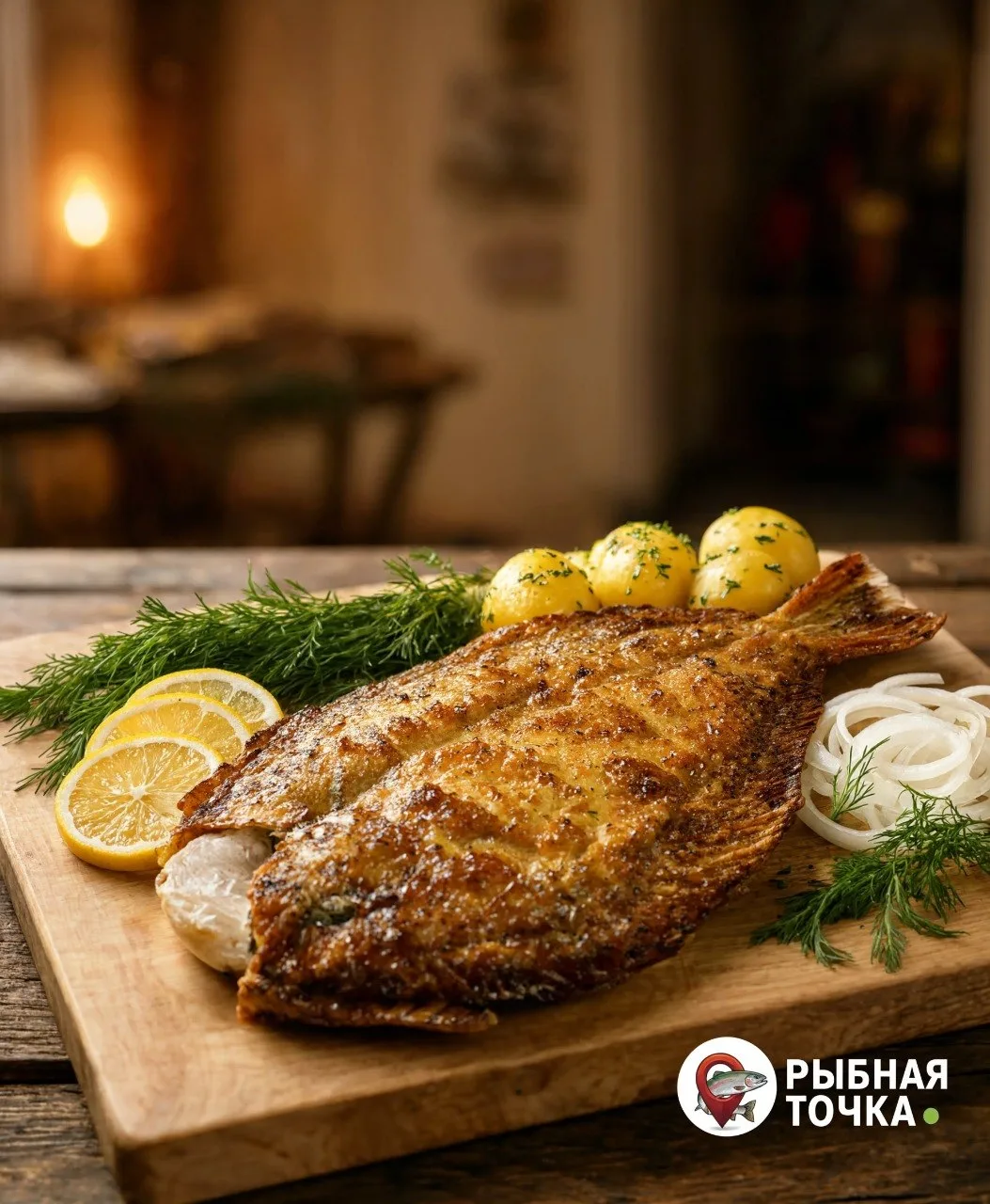 🐟 Камбала-ёрш временно закончилась — привезли мурманскую КАМБАЛУ. Тоже дикую, тоже сев...