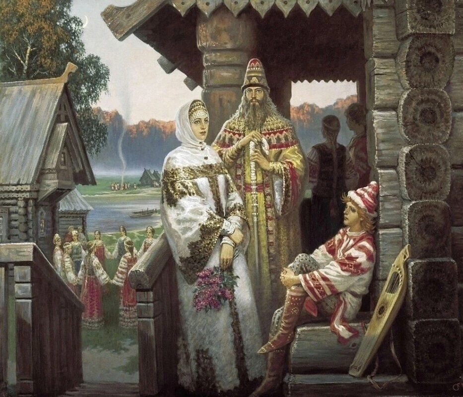 Художник Борис Михайлович Ольшанский, "Берендеи"