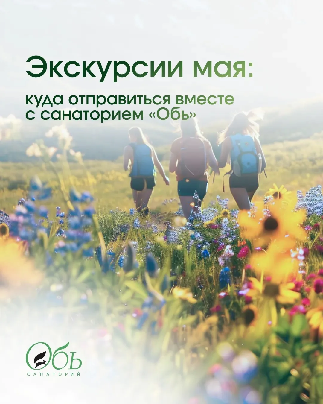 Май — время длинных прогулок, тёплых вечеров и новых впечатлений. Санаторий «Обь» пригл...