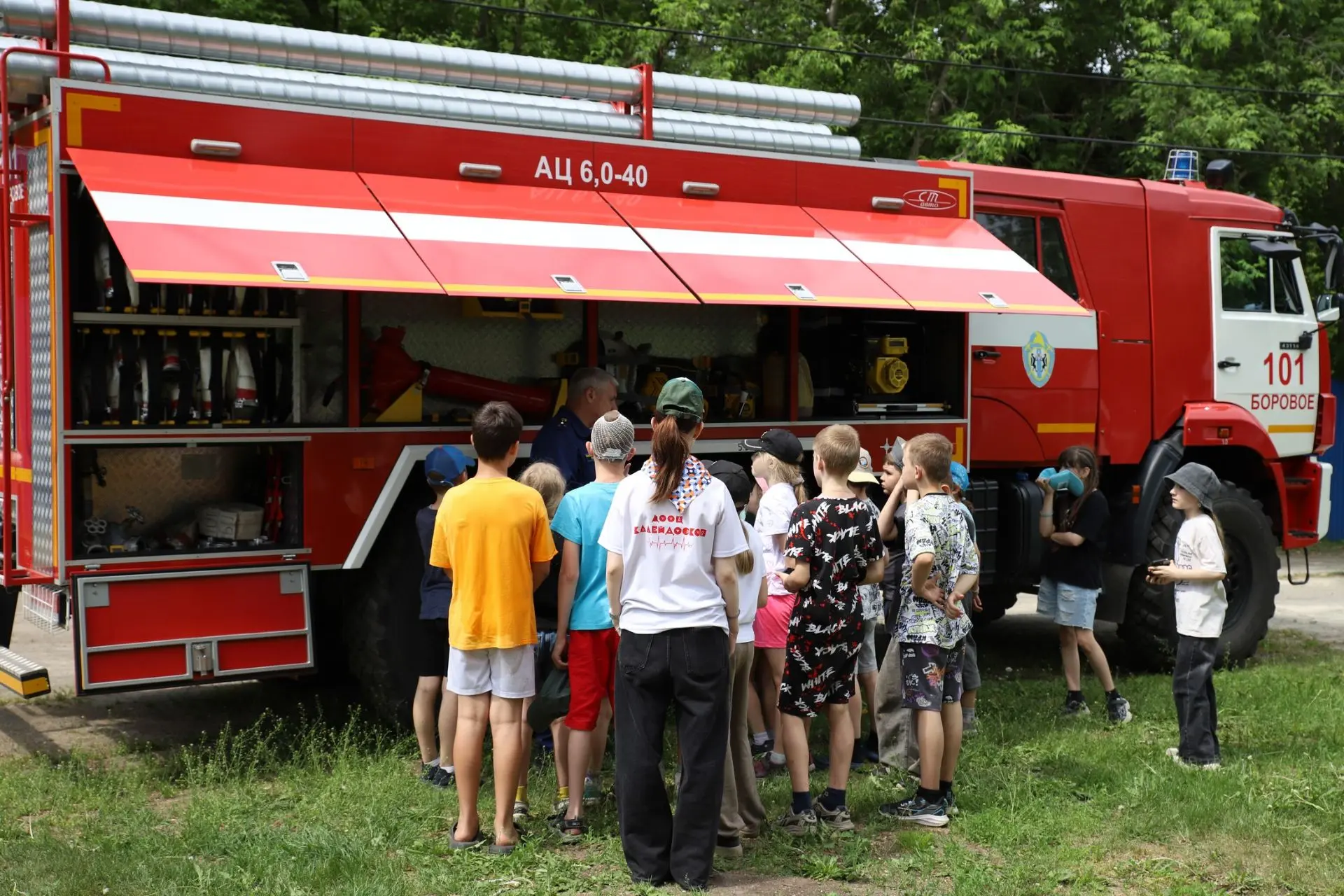 🏕"Азбука безопасности" в действии: как мы превратили лагерь "Калейдоскоп" в центр подготовки юных с