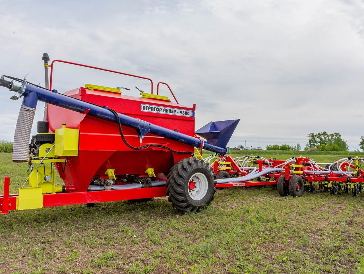🚀Запуск! АГРАТОР АНКЕР (AGRATOR ANCER) вышел в поле! Анкерный посевной комплекс присту...
