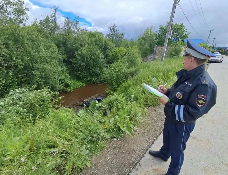 В сысертском селе Кашино водитель погиб, вылетев в реку