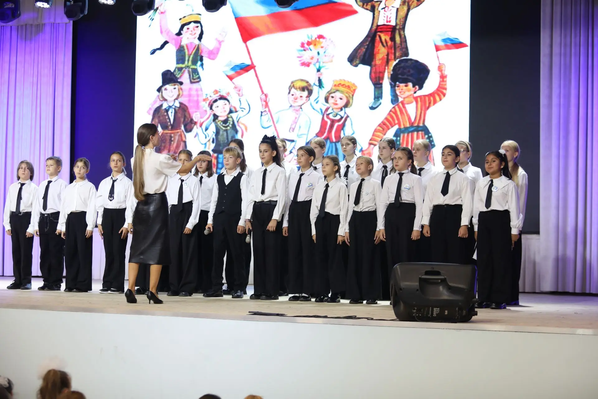 Линейка, посвящённая Международному дню мира