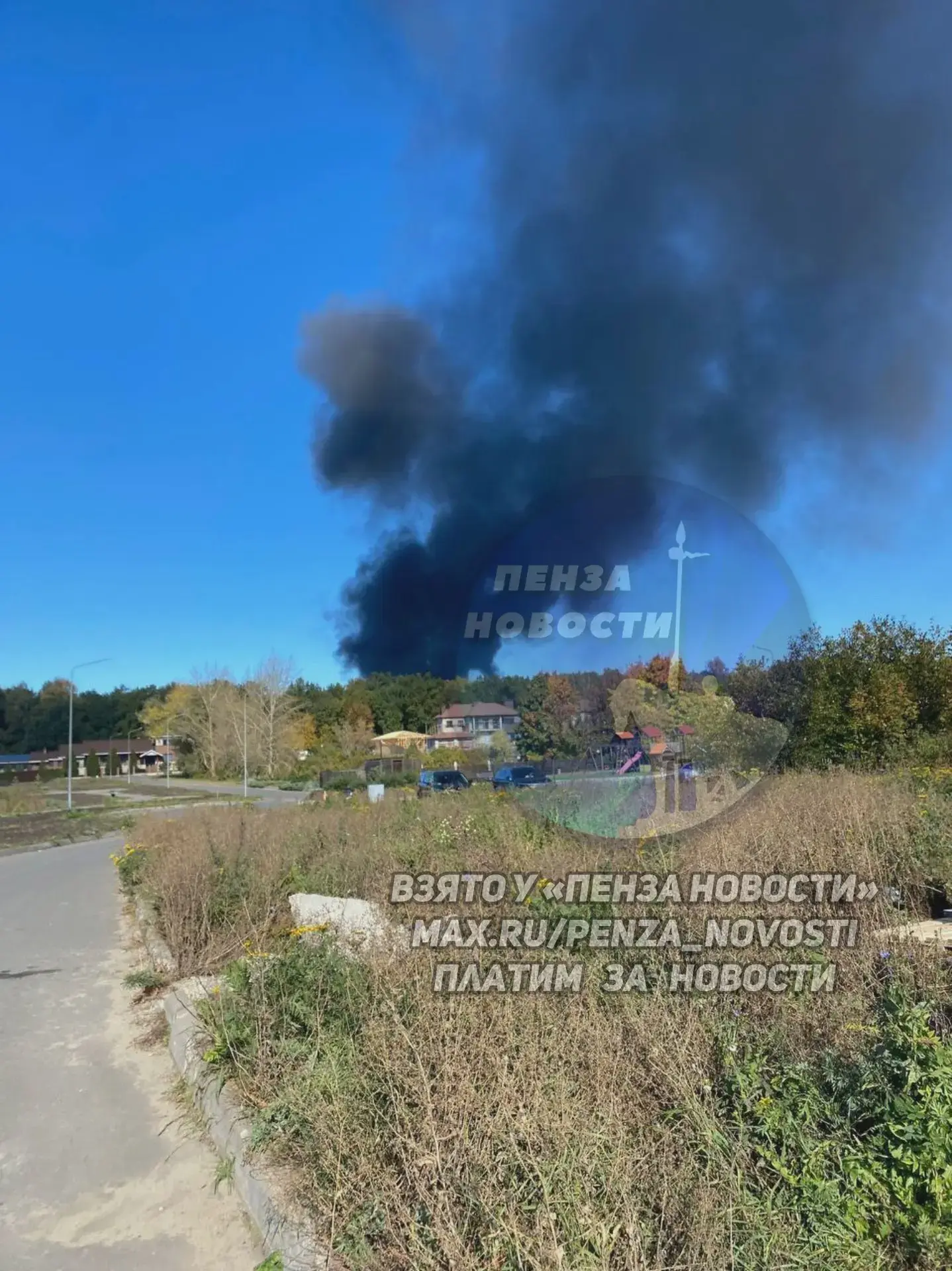 🔥 Пожар на бывшем свинарнике в Богословке
