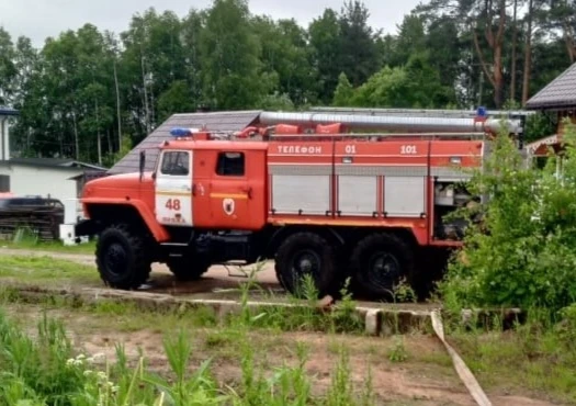 🔥05.06.2026г. в 14:05 личный состав пожарно-спасательного подразделения Пряжинского ра...