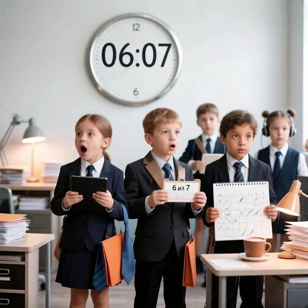 Скоро поколение SIX/SEVEN поймет, что им придётся вставать в SIX утра, работать до SEVE...