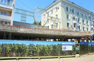 Часть тротуара на улице Красной перекроют из-за капремонта Краевого театра кукол в Крас...