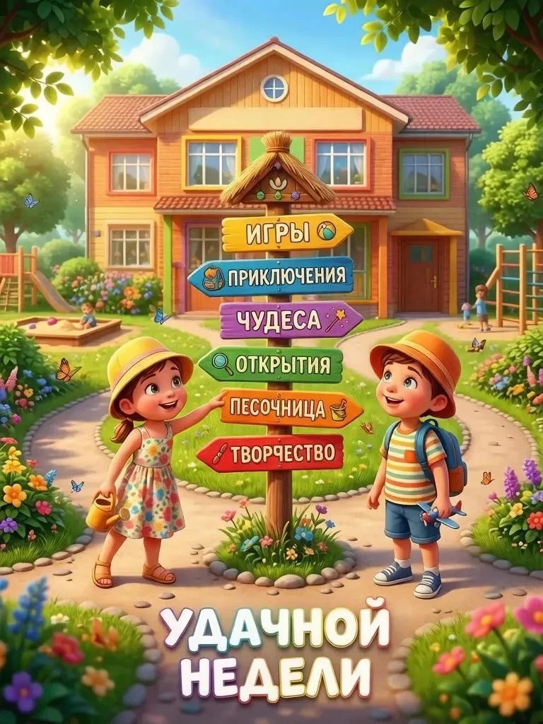 Июль — второй месяц лета. 

В детском саду каждый день дети узнают что-то новое.

Каждый детский воп