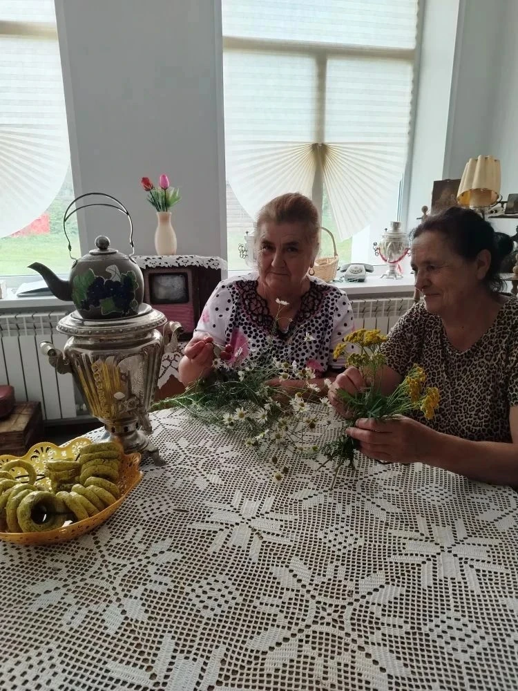 В рамках программы "Активное долголетие " в Дмитриевском СДК состоялся круглый стол для пожилых люде