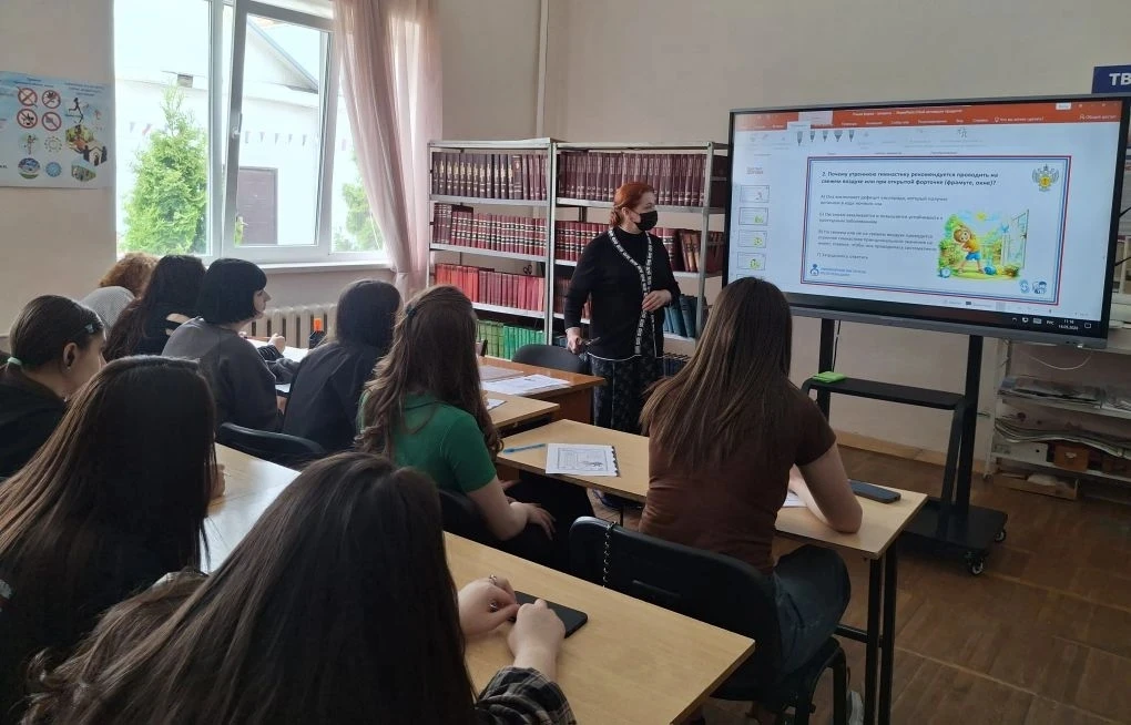 В рамках информационно-просветительского проекта «Санпросвет» федерального проекта «Сан...