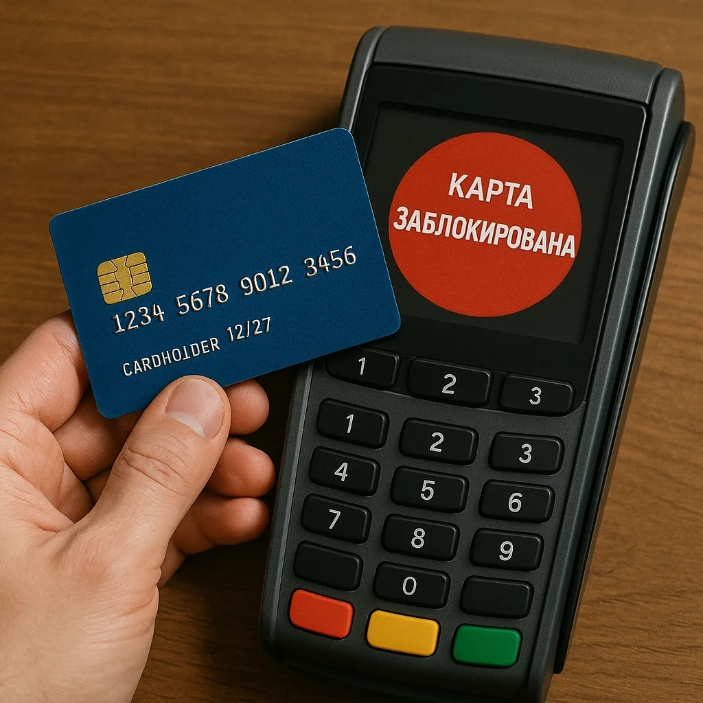 Блокировки карт и счетов выросли до 2–3 млн ---------------------- Ранее в месяц блокировалось в сре