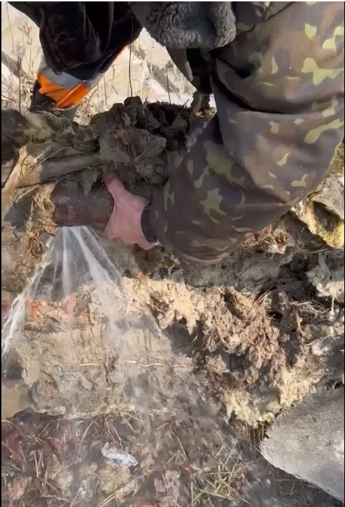 18.03.2026 года в р.п. Корфовский по улице Лазо произошел порыв на участке трубопровода...
