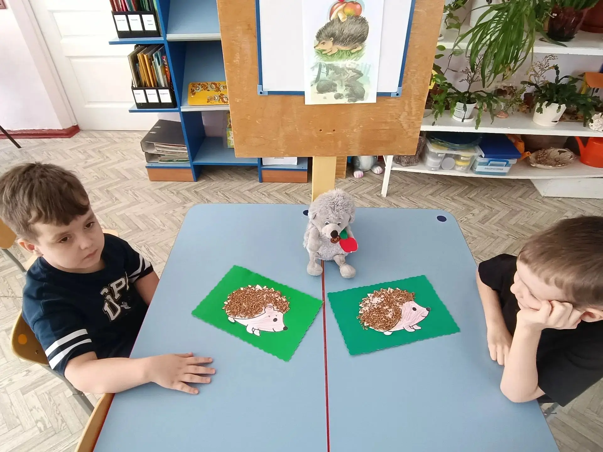 🦔 День ежа в нашей группе — было очень уютно и творчески! 🦔