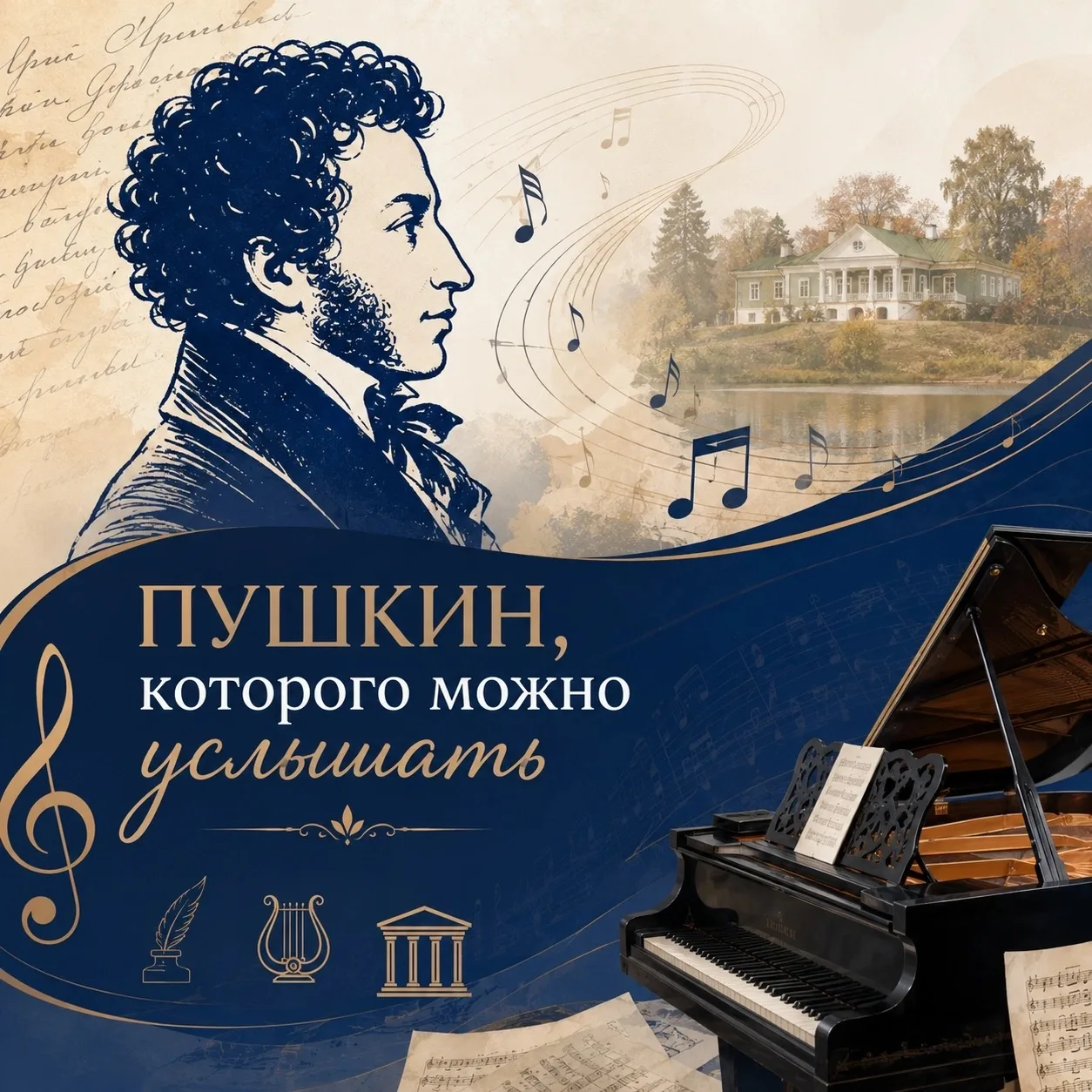 🎼 Пушкин, которого можно услышать

Творчество Александра Сергеевича Пушкина вдохновило многих выдаю