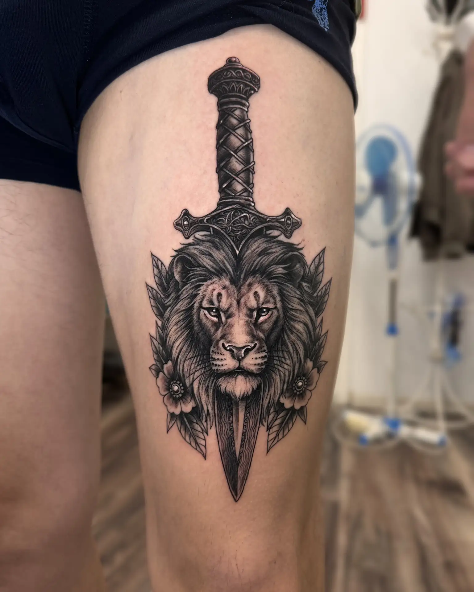 Лев с кинжалом 🗡️