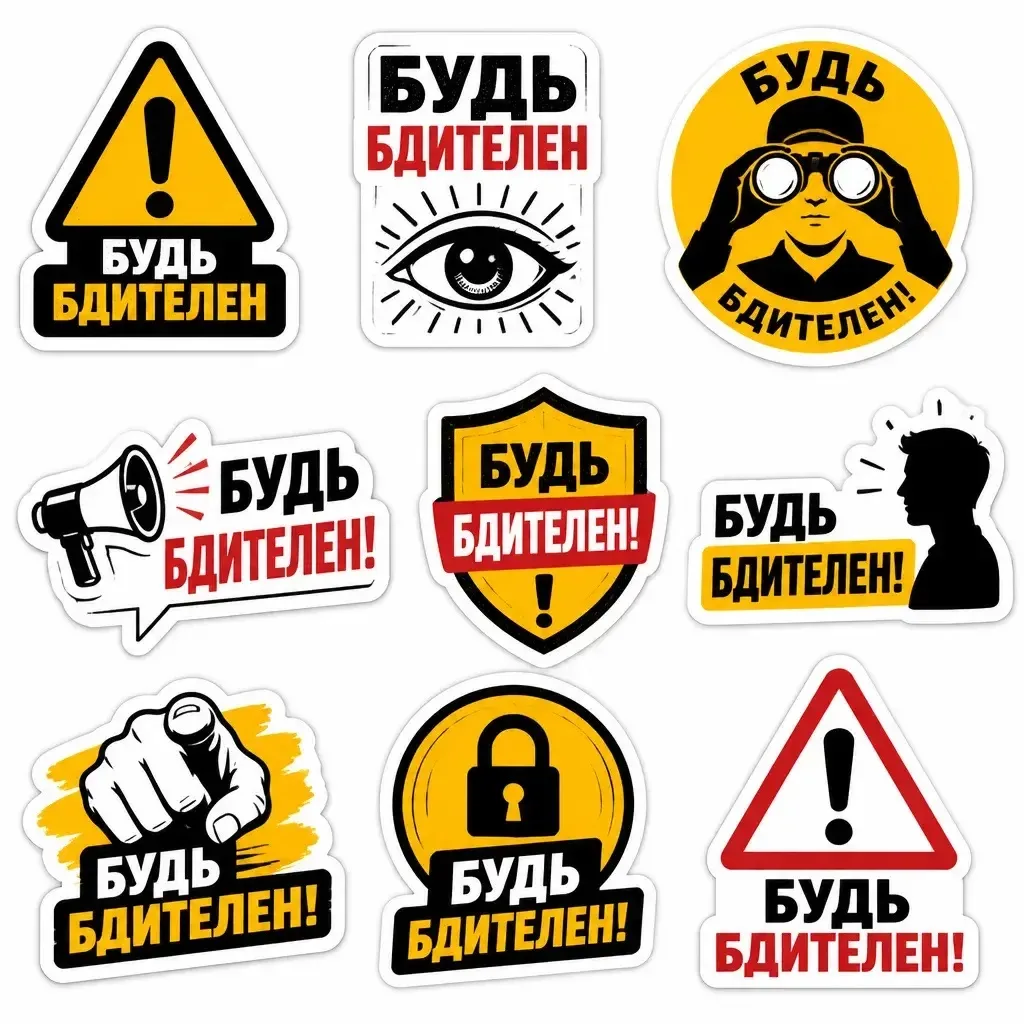 #БудьБдителен