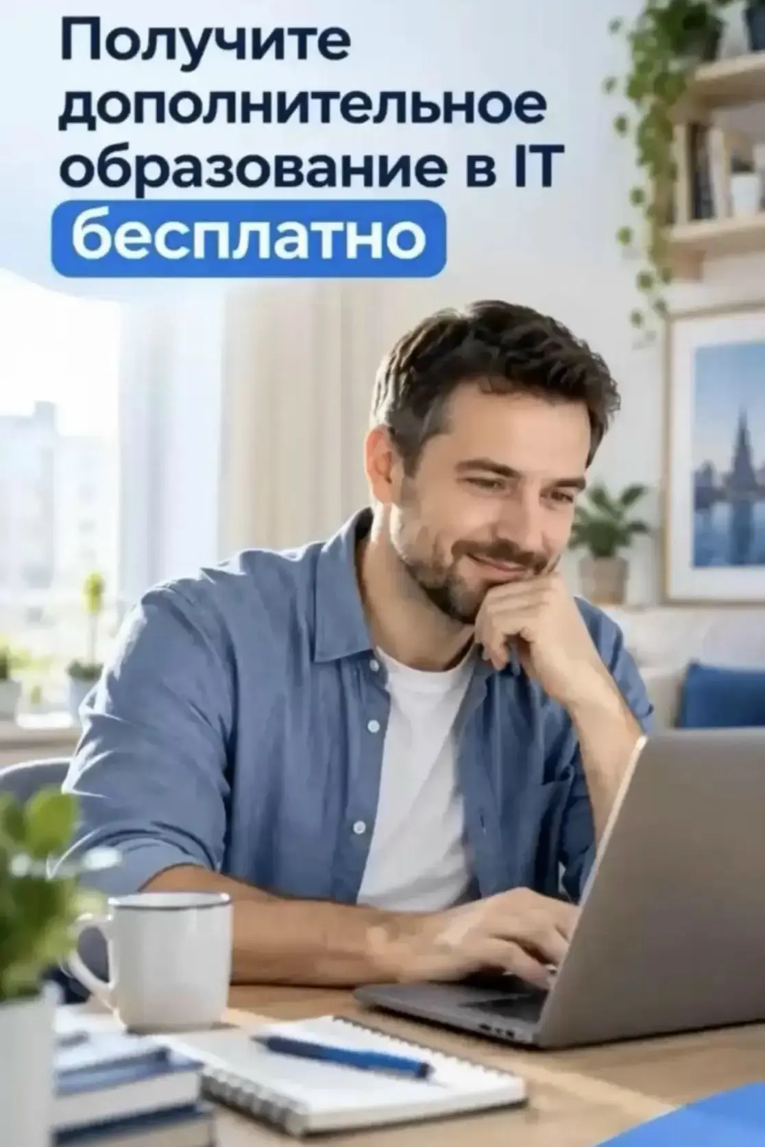 Участники и ветераны СВО могут бесплатно освоить IT-профессии 🎓